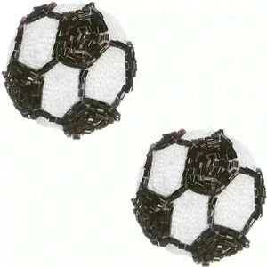 The Adorable sports fan soccer studs